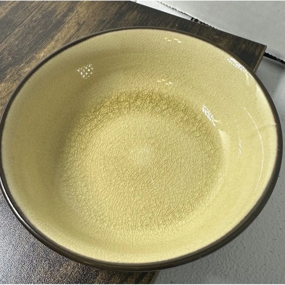 Set of 2 Pier 1 Crackle Ramekin Bowls 4 in Sauce Bowls/Trinket Dish- Stoneware - Picture 6 of 7